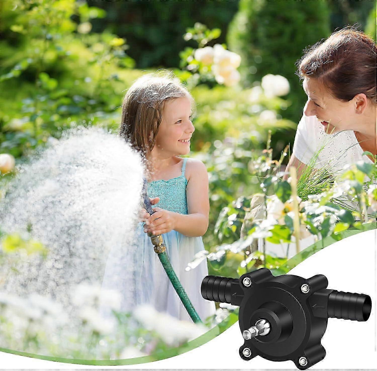 Drill Pump for Water, Fluid Transfer Pump, Electric Drill Powered Water Pump Water Transfer Pump Portable Small Water Pump