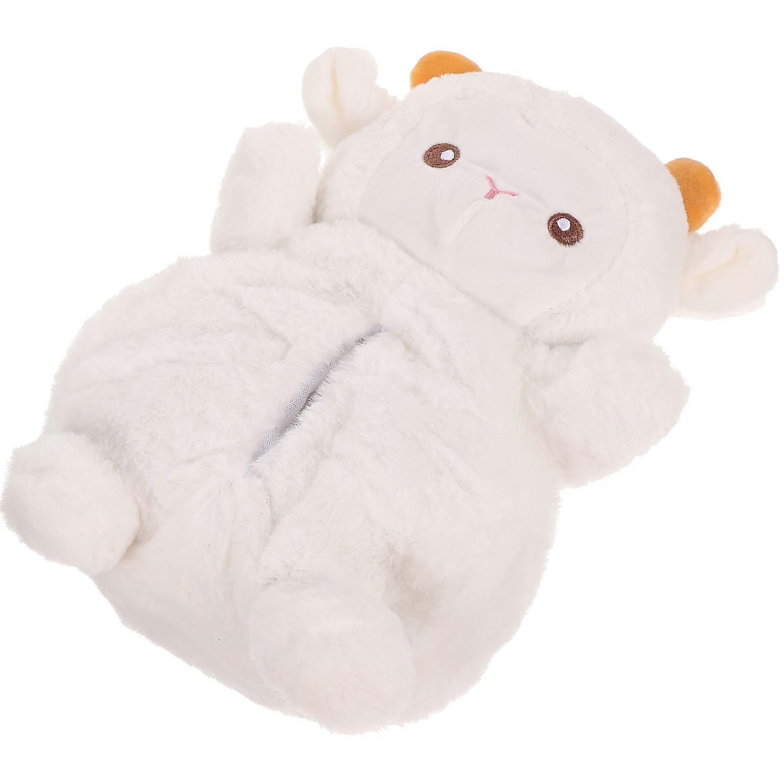 Animal Plush Tissue Box for Storage Use 4Pcs Cartoon Tissue Holder