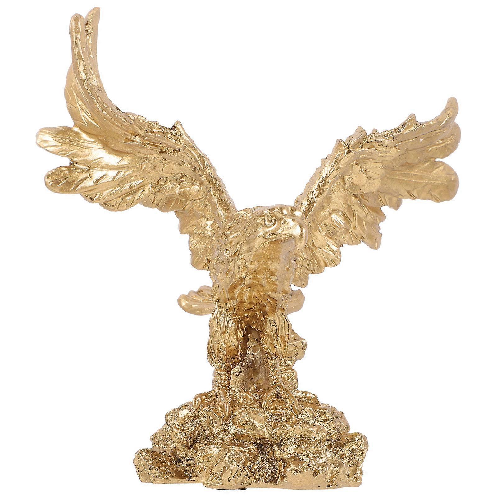 Desk Eagle Art, Realistic Resin Figure Enhancing Environment
