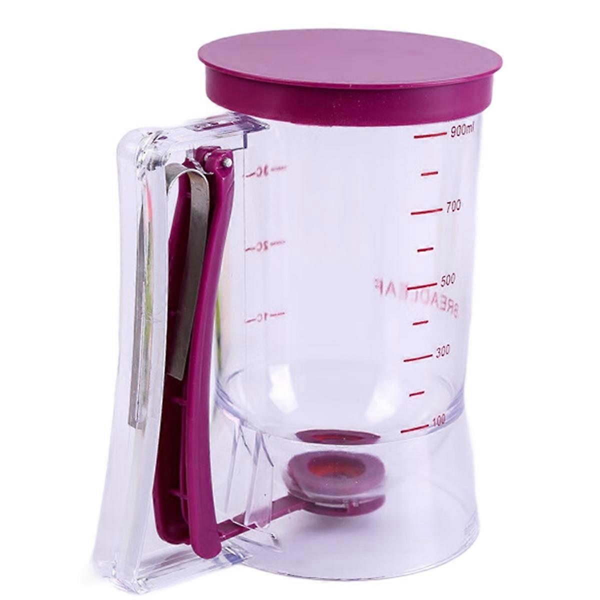 Multifunctional Batter Separator Batter Funnel Hand-Crank Batter Colander Handheld Batter Separator