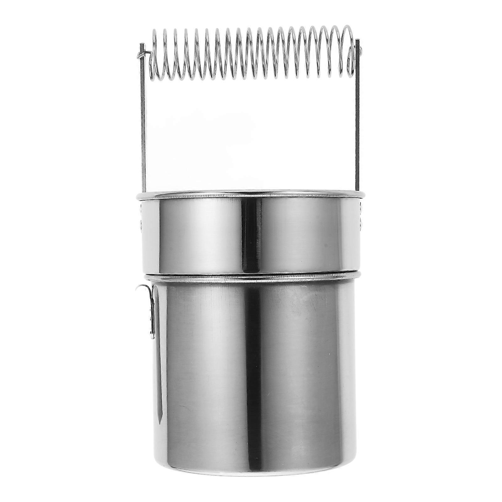 Brush Washer Cup for Paint Brush Cleaning with 5Pcs Double Layer Metal Holder