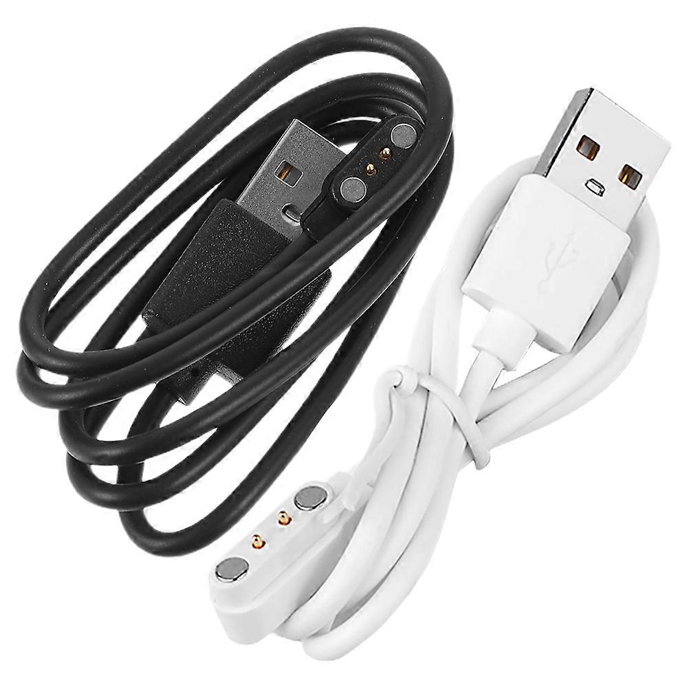 Universal Smartwatch Charging Cable Magnetic for Charging 2Pcs 2 Pin Charger