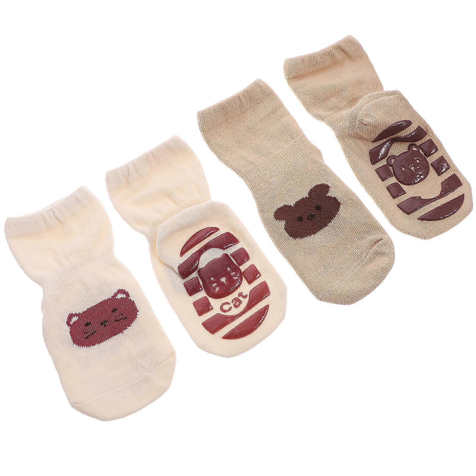 Infant Grip Socks Toddler Anti-Slip Socks for 8Pairs