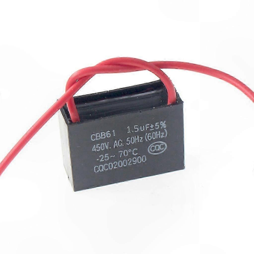Motor Start Run Capacitor, 1.2UF to 20UF, Durable and Reliable for Appliance Motors, Multiple Sizes Available