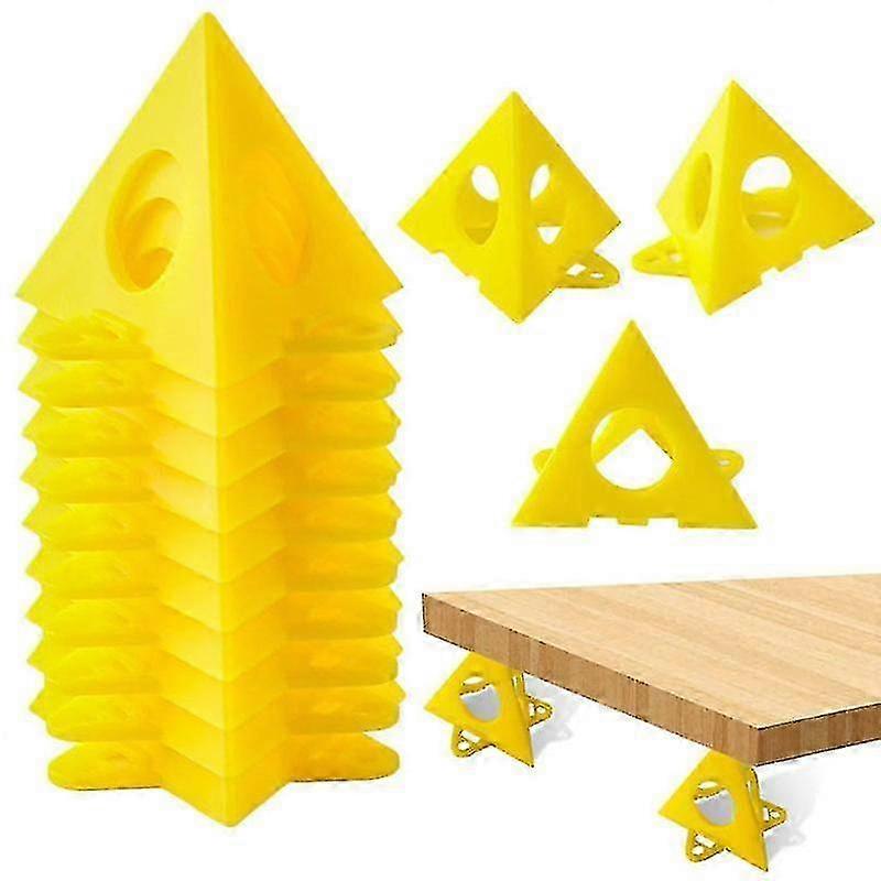 20pcs Pyramid Stands Set Triangle Stands Paint Tool Triangle Paint Pads Feet for Woodworking Carpent