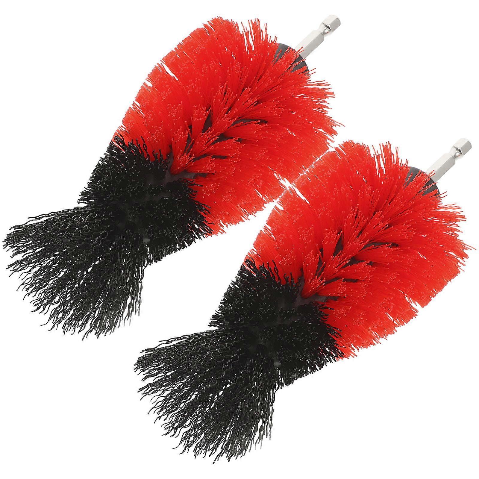 Drill Brush Attachment Cleaning Brush Tool with 8Pcs for Drill Use