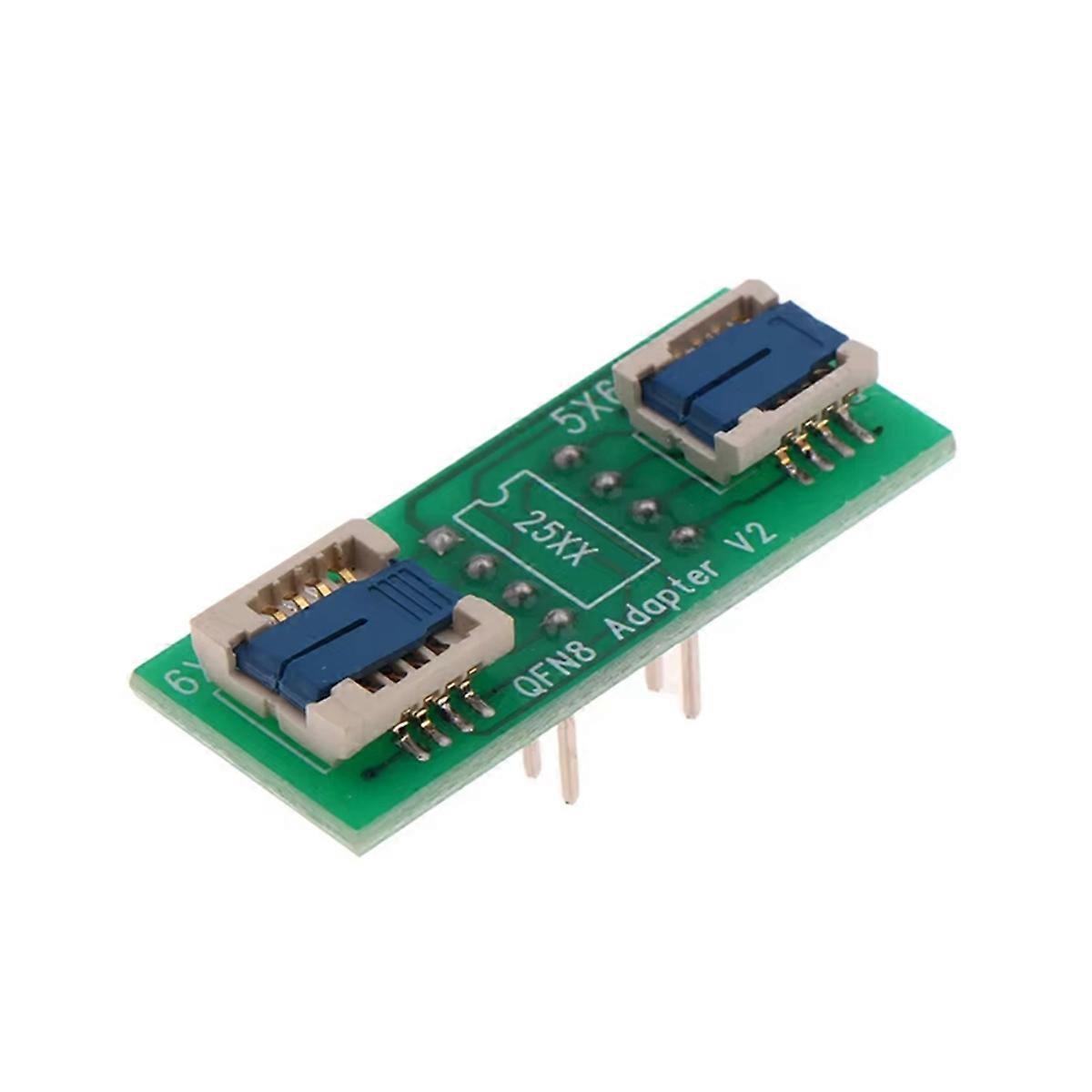 QFN8/WSON8 Universal Two-in-One Socket / Adapter for Both 6x5MM and 8x6MM Chips SMT BIOS Flash Socket