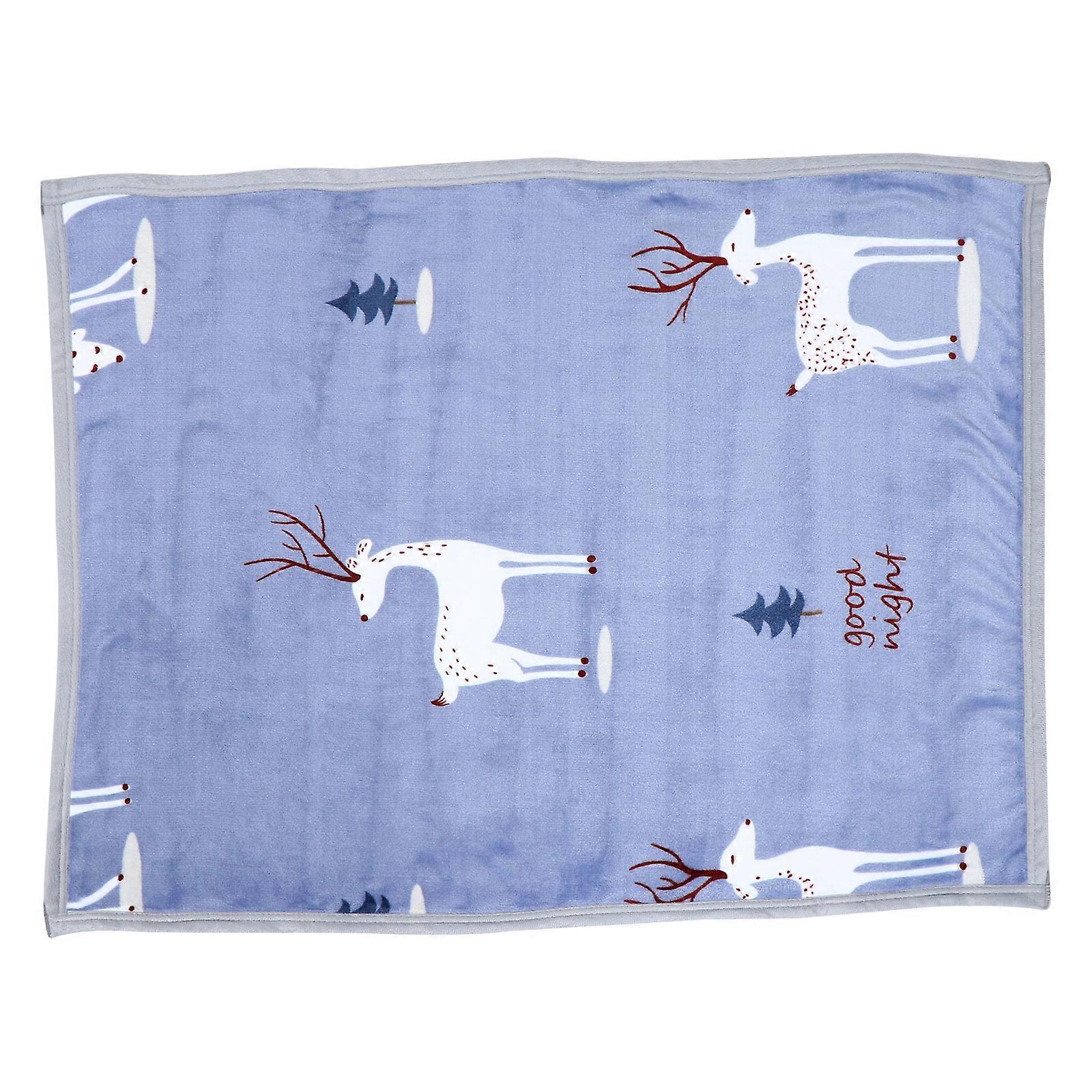 Warm Pet Blanket Puppy Dog Blanket Cover for One Piece Blue