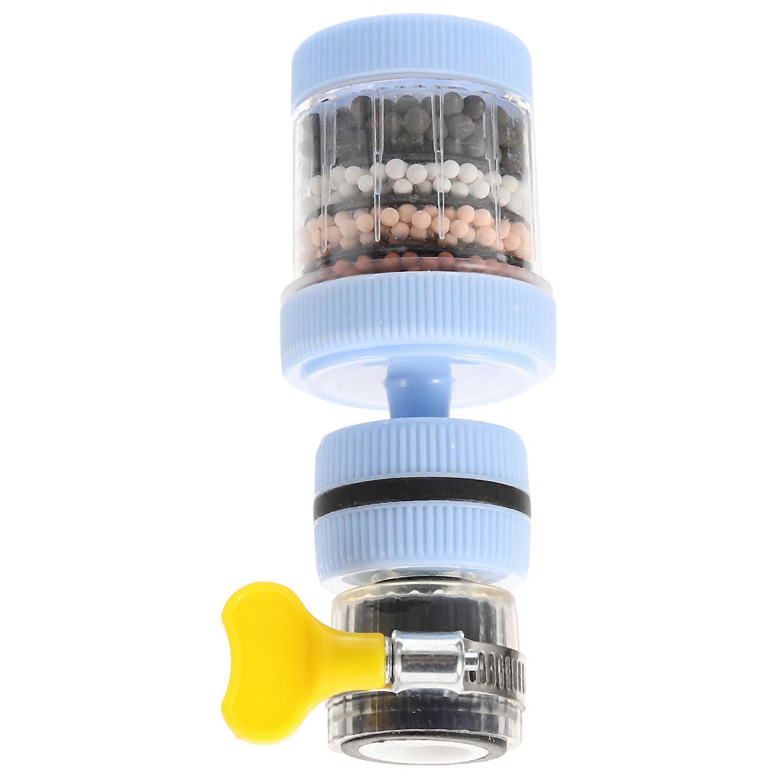 Faucet Tap Filter Kitchen Sink Faucet Extender for Water Purification 5Pcs