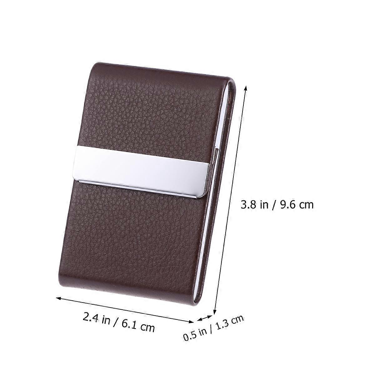 PU Skin Name Card Holder for Professional Business Use