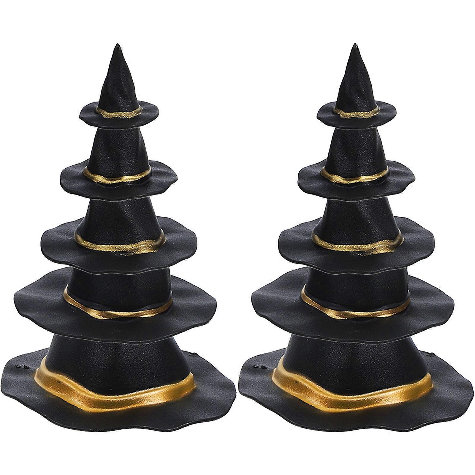 Hats Plastic Decorations for Halloween Party 40Pcs Set