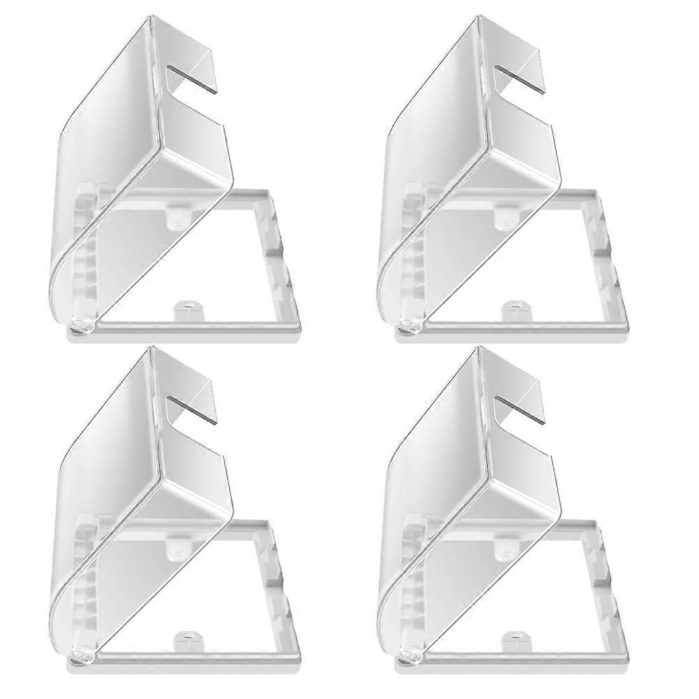 Outlet Covers Bathroom Socket Protective Cover for Home Use 8Pcs Transparent