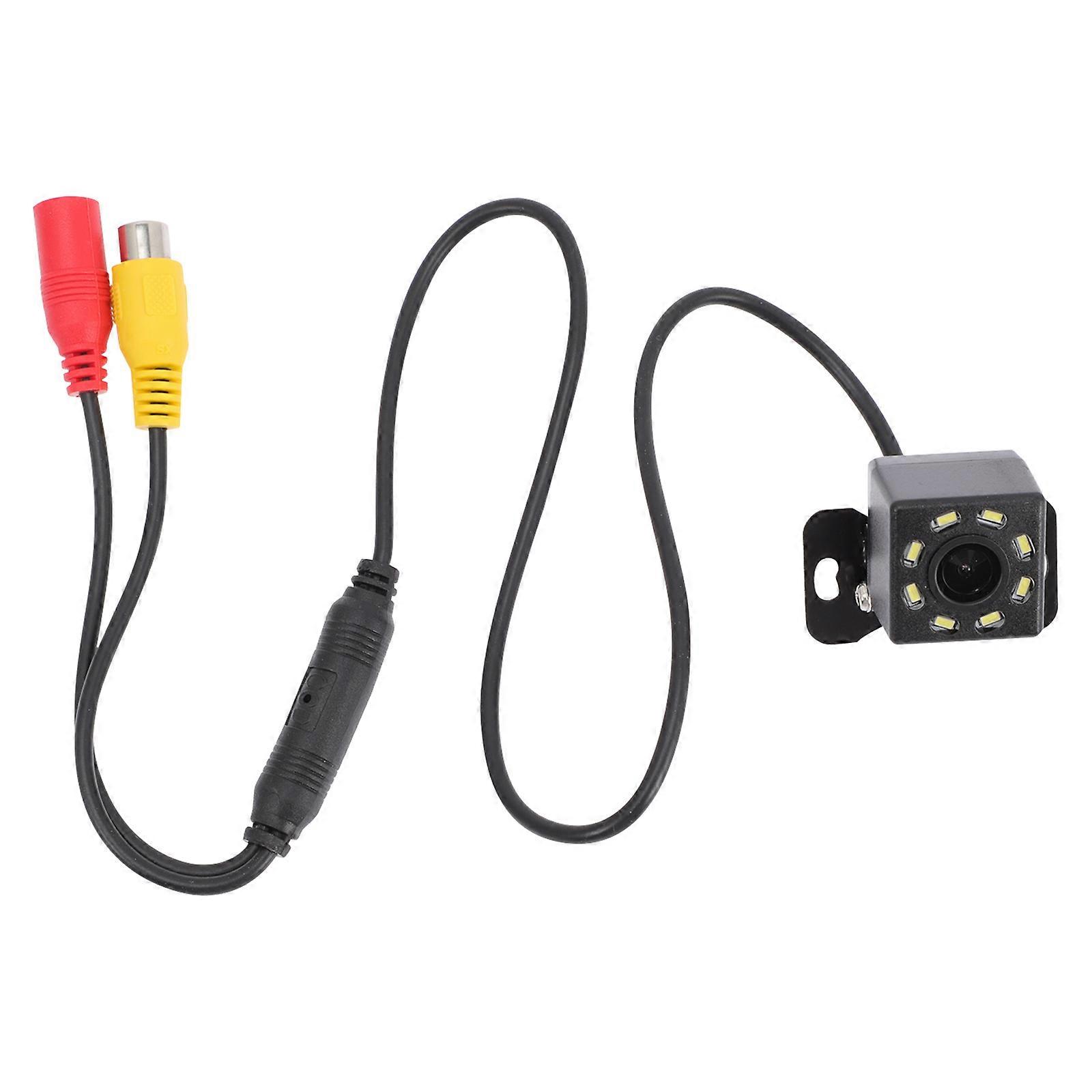 Wide Angle Backup Camera For Car Reversing Safety Durable Plastic 1Pcs