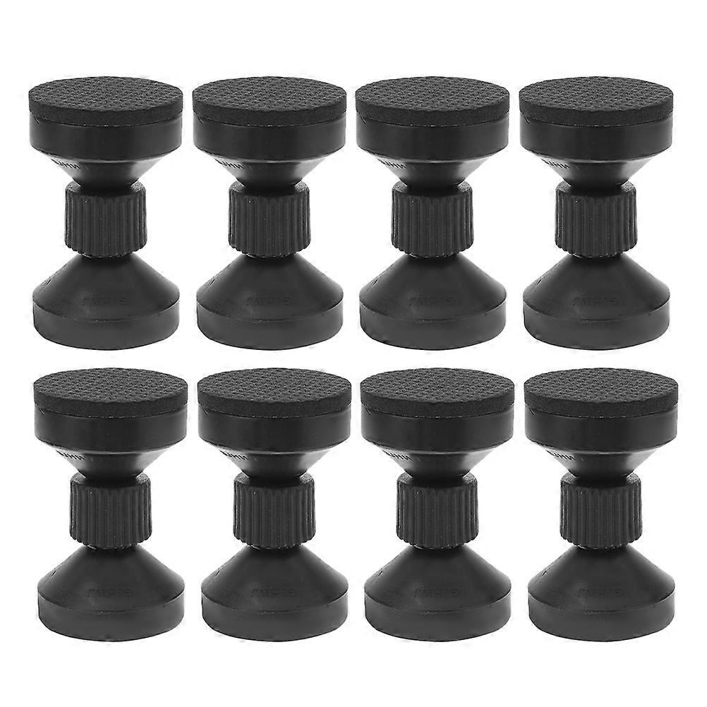 Bed Stabilizer for Headboard with Easy Installation 16Pcs Black Plastic