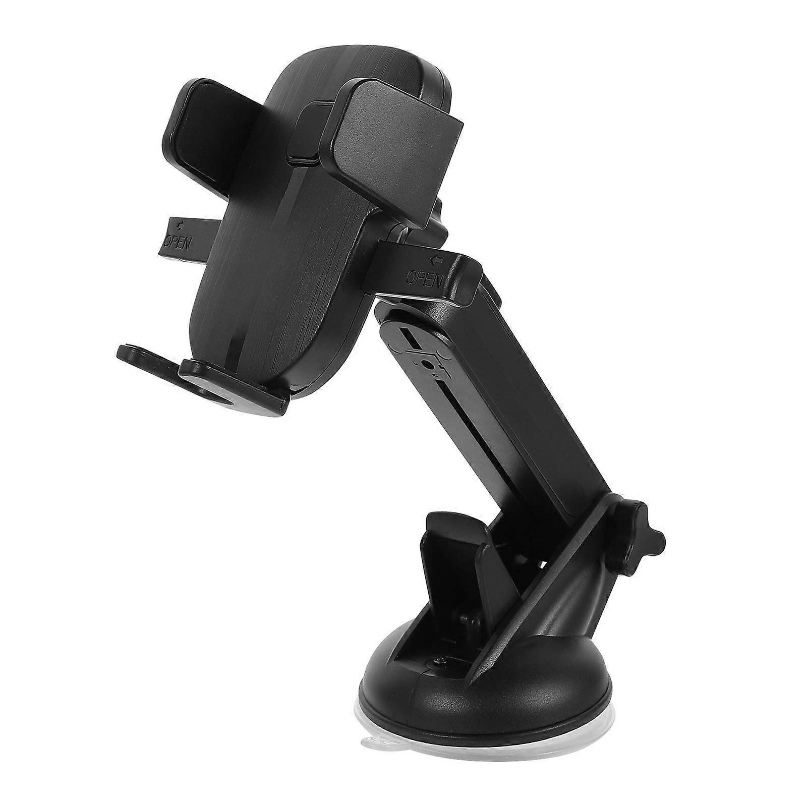 Suction Cup Phone Holder for Car Dashboard Use with 4Pcs Brackets