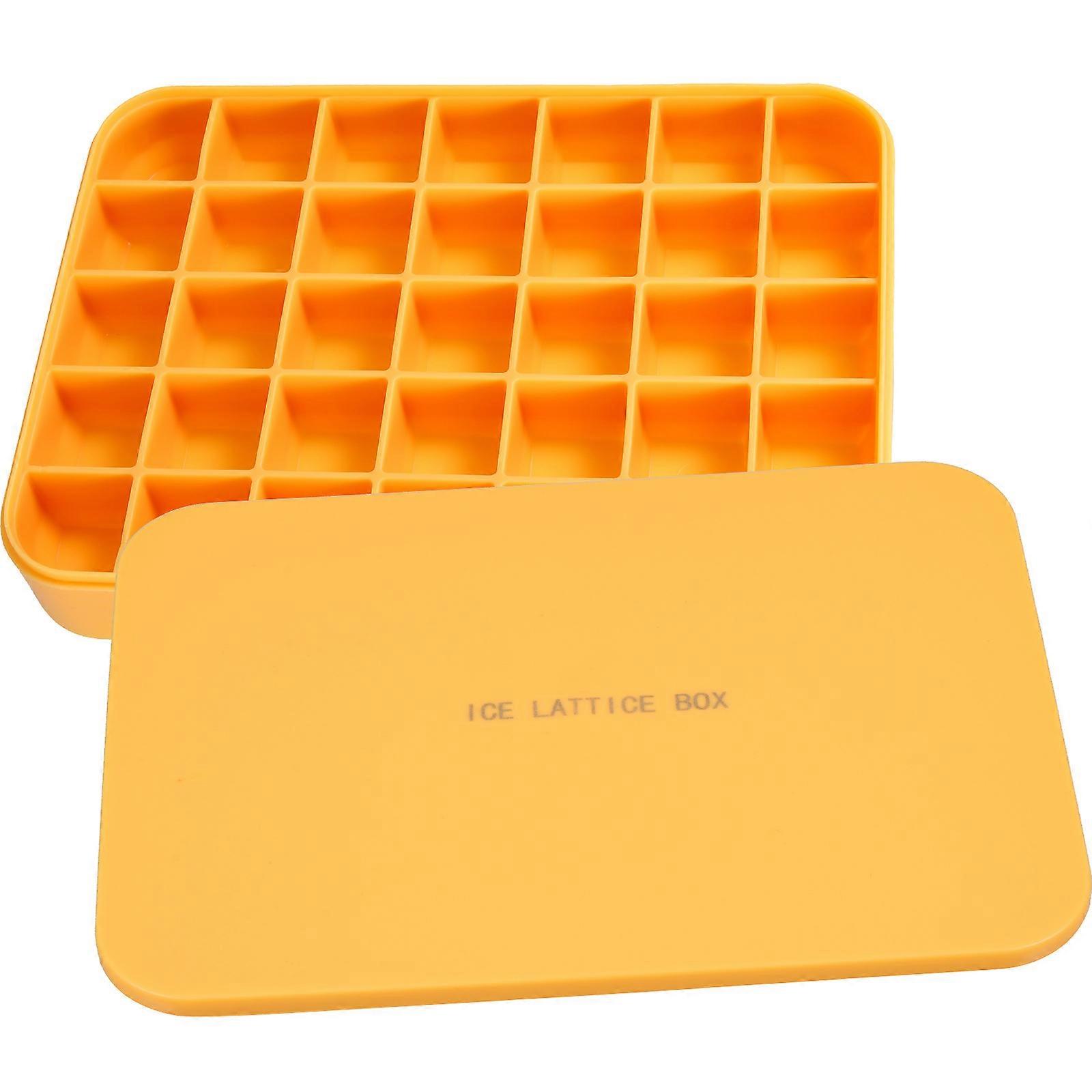 Silicone Ice Mold Ice Tray For Drink Chilling In 35 Cavities Ideal For Friends And Family Activities 1Pack