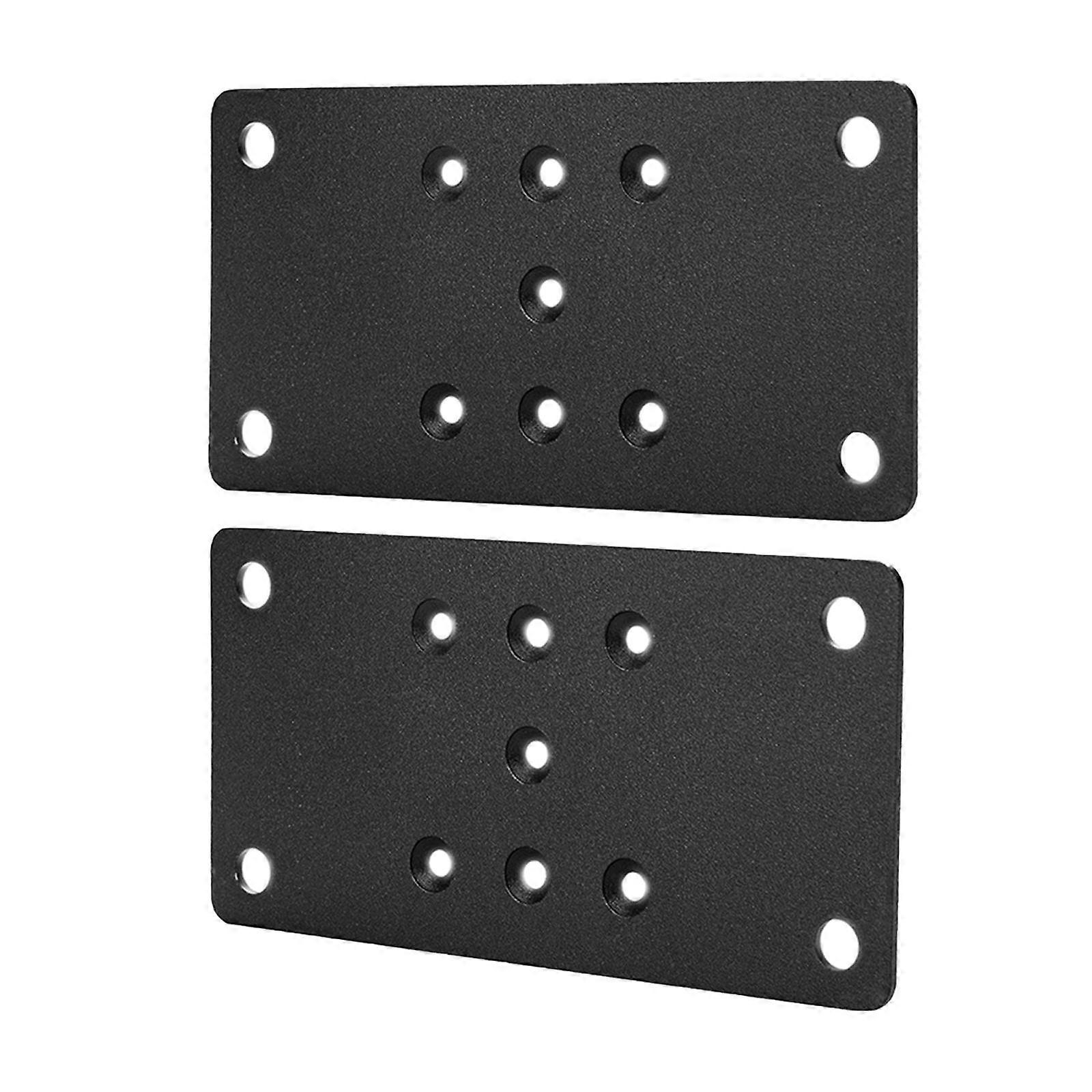 2x Deck Base Plate Heavy Duty for Post Brackets Deck Brackets Porch Railings