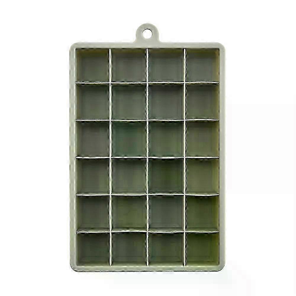 Silicone Ice Grid Square Mold DIY 24 Grid Large Capacity Quick-frozen Ice Making Artifact Summer Camping Home Tool
