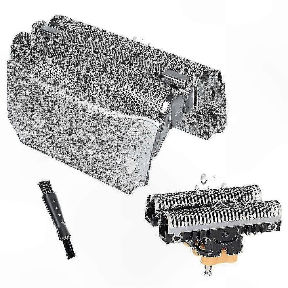 Shaver Head Replacement for Series 5 Electric Razor, Silver, Compatible with 51s Model