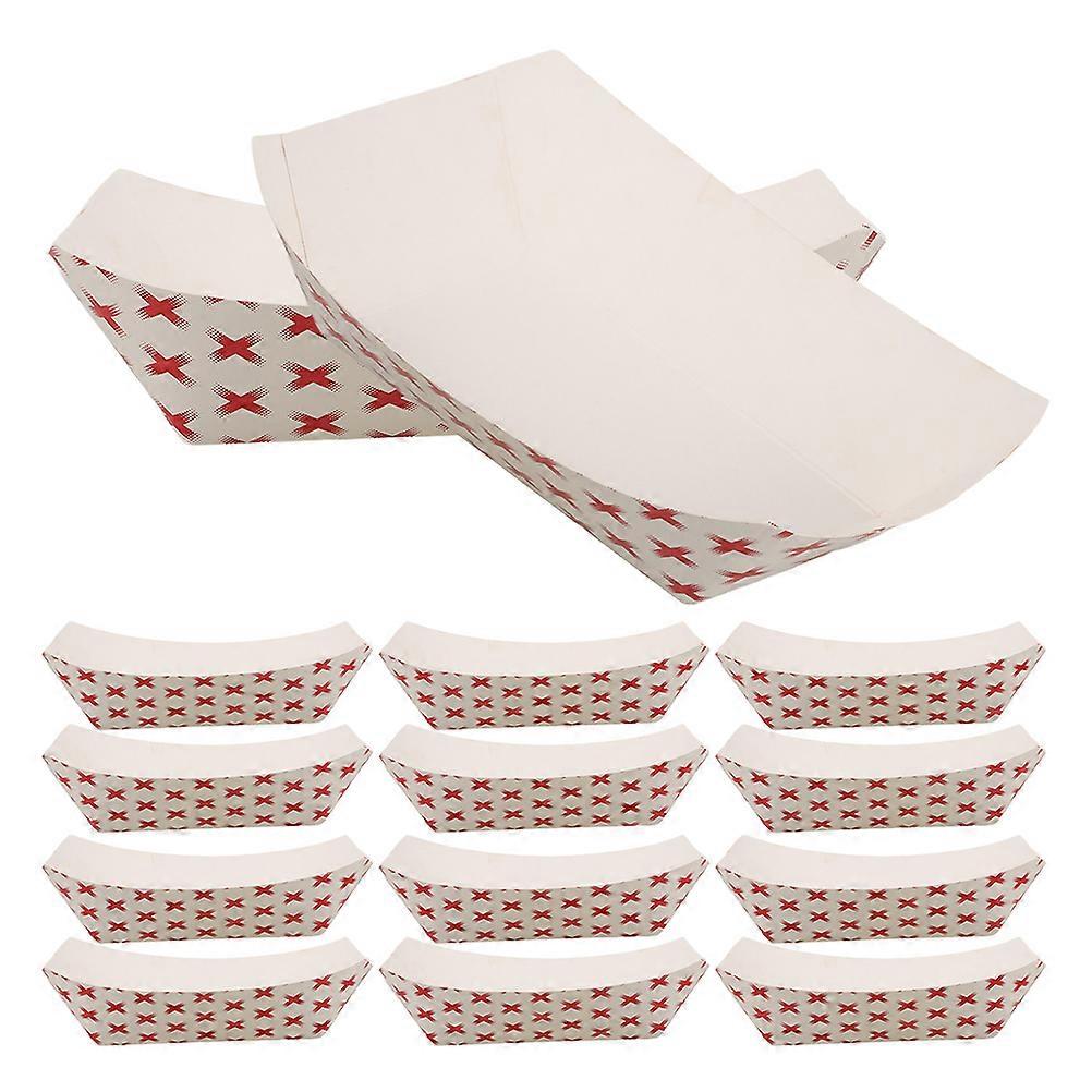 Hot Dog Open-Top Design For Bbq Chicken Wings And Snacks Ideal For Parties And Oktoberfest 50Pack
