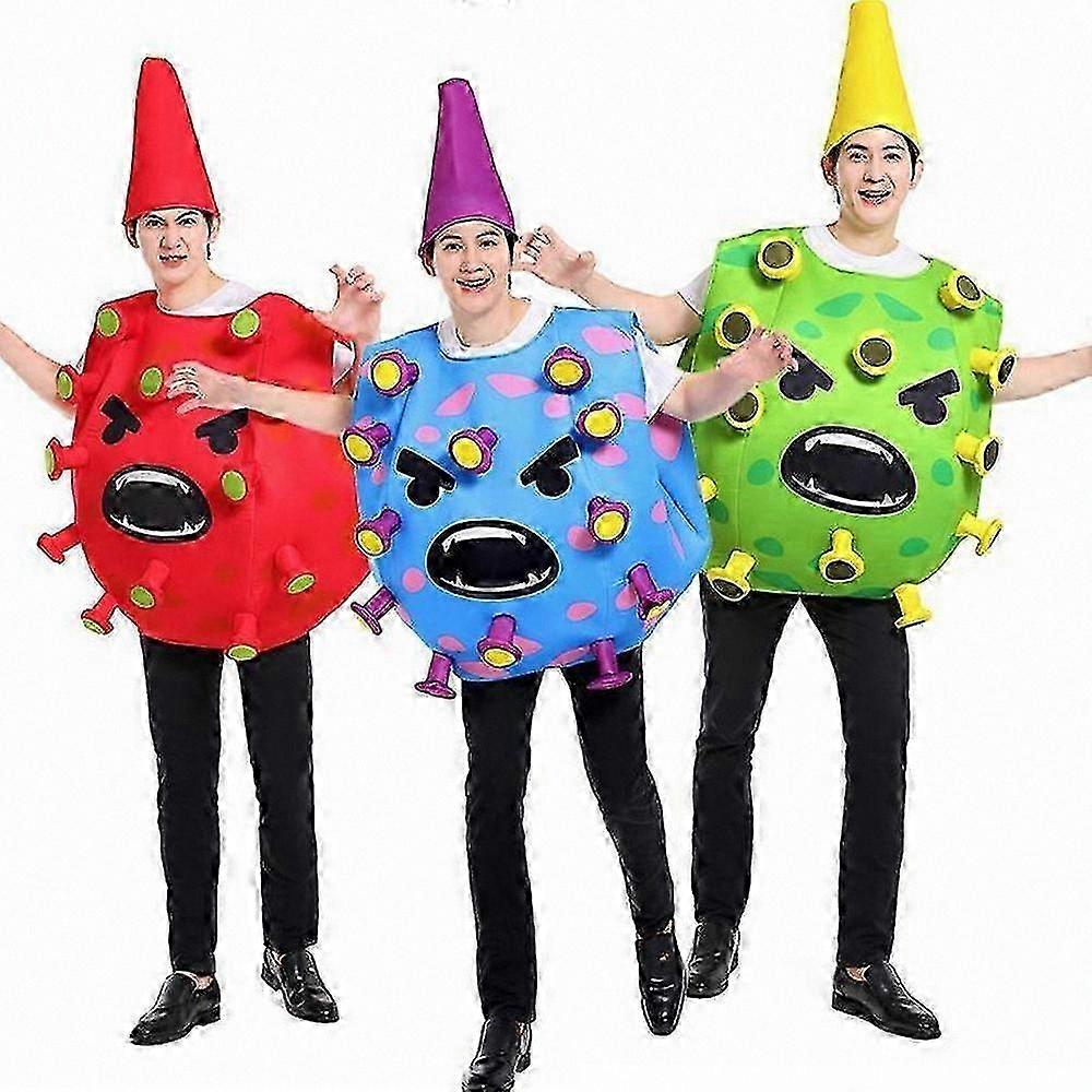 Fruit-Shaped Inflatable Costume for Halloween and Stage Performances