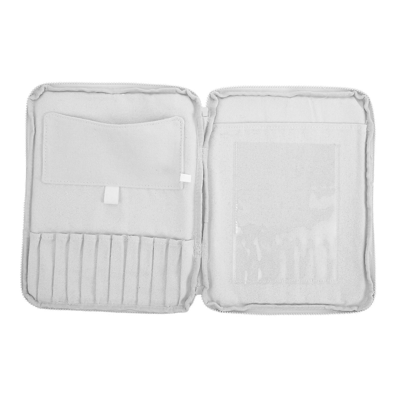 Children's Canvas Crayon Storage Bag for Pen Storage Large Capacity