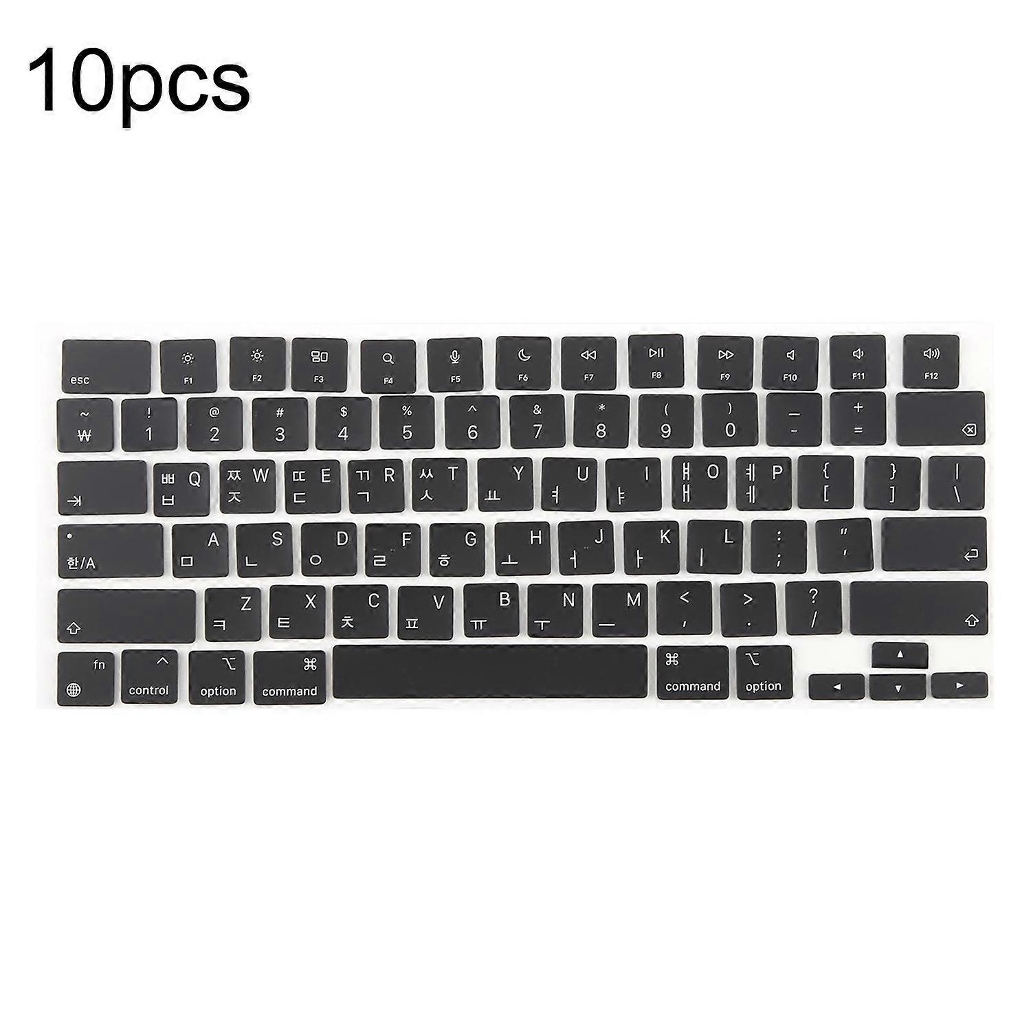 For MacBook A2681 A2941 10pcs US Keycaps Korean