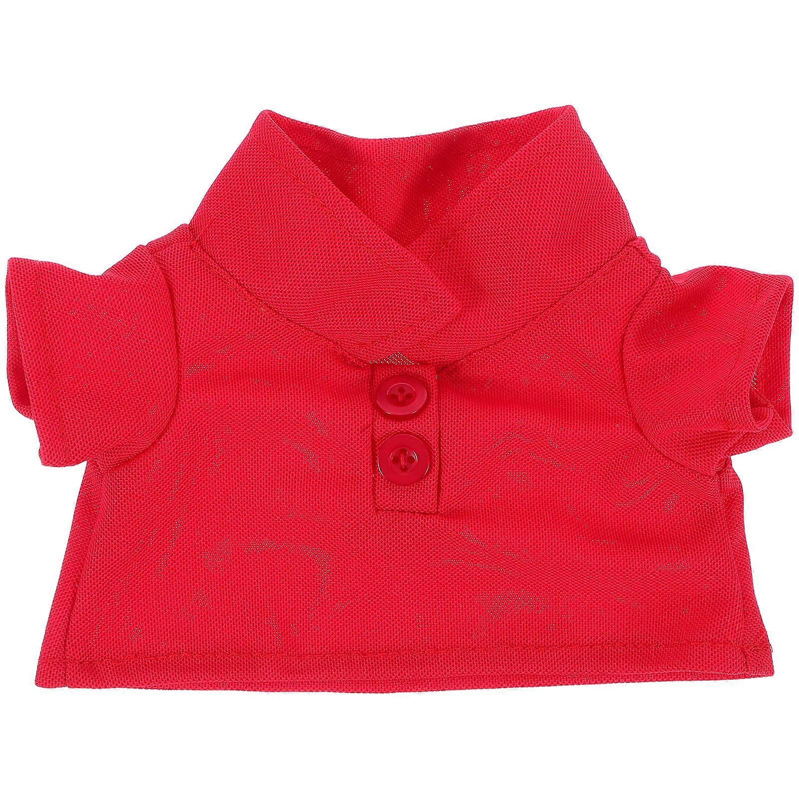 Plush Clothes for Doll with Soft Shirt 3Pcs Set