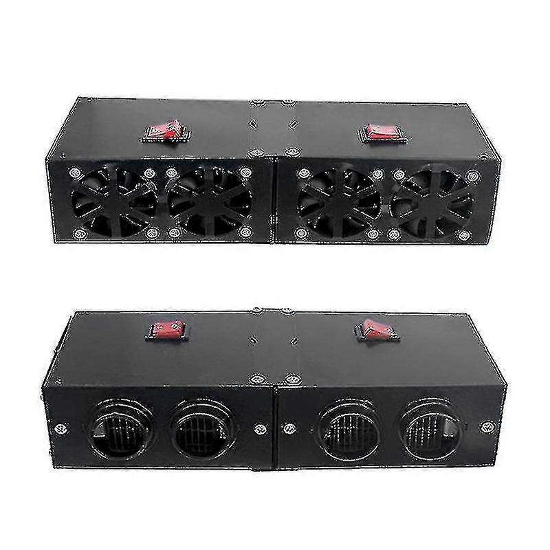 1600w 4 στέγαστρα αυτοκινήτων οπών γρήγορη θέρμανση 12v/24v παρμπρίζ παραθύρων θέρμανσης ανεμιστήρων αέρα Demister για το φορτηγό φορτηγών αυτοκινήτων αυτοκινήτων
