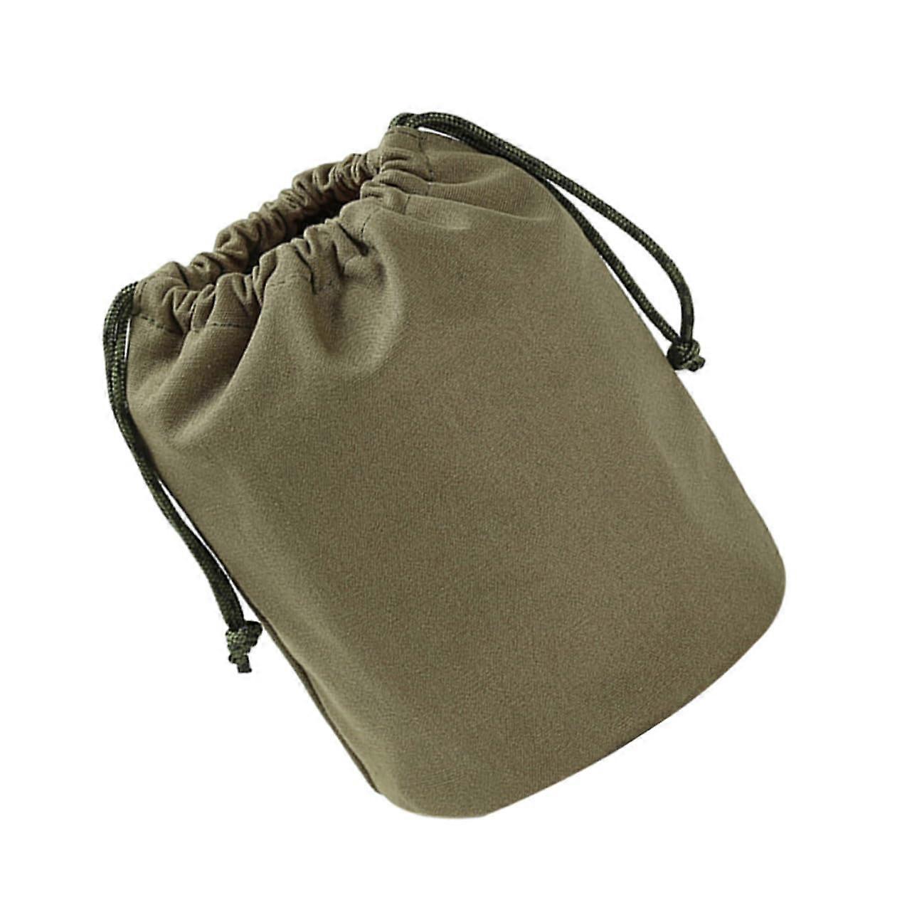 Capacity Canvas Storage Bag For Camping Supplies Multifunctional Drawstring Organizer For Tableware Toiletries Random Color