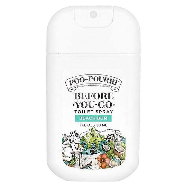 Poo-Pourri, Before-You-GoÃÂÃÂÃÂÃÂ® Toilet Spray, Beach Bum, 1 fl oz (30 ml