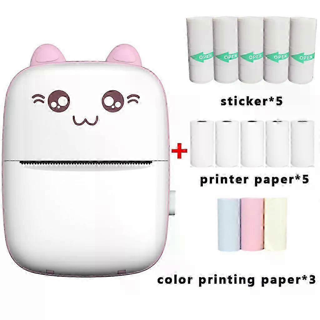 25-26 TuseRxln Mini Printer, Portable Mini Photo Printer