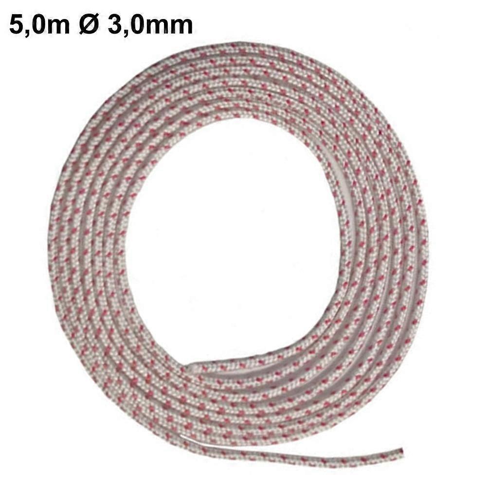 Starter rope Start rope Pull rope Lawn mower 5,0m Ø 3,0mm