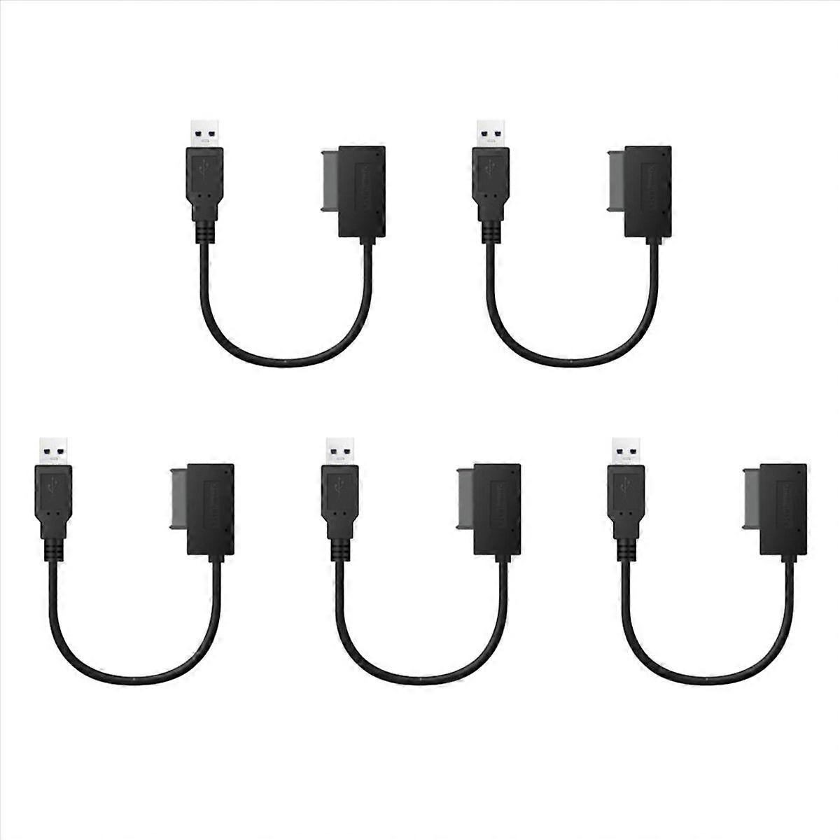 USB Adapter PC 6+7P CD DVD Rom 13 Pin Drive Cable for Laptop Notebook