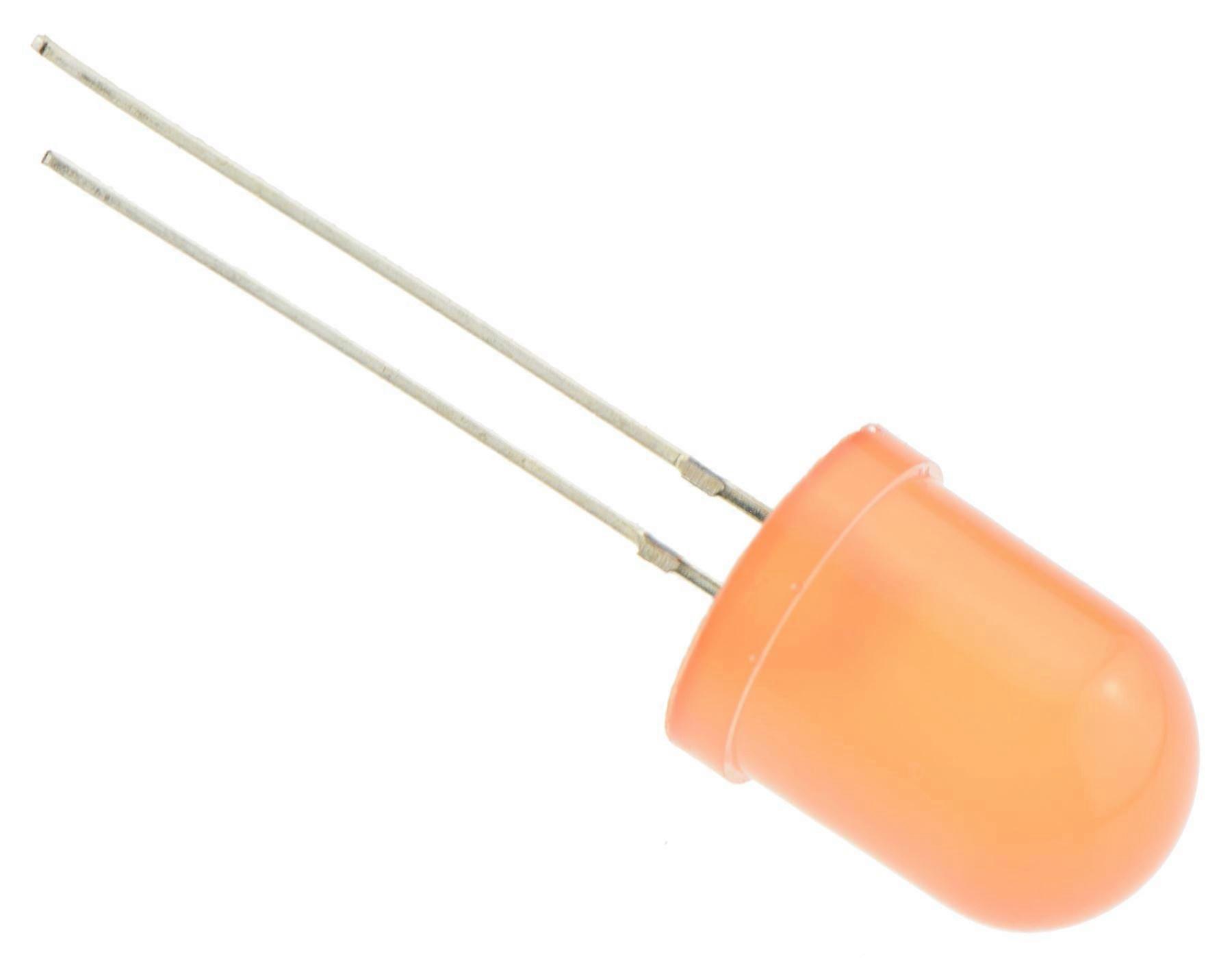 10mm LED Diffused Lens  10x Coloured Lenses for 10mm LEDs