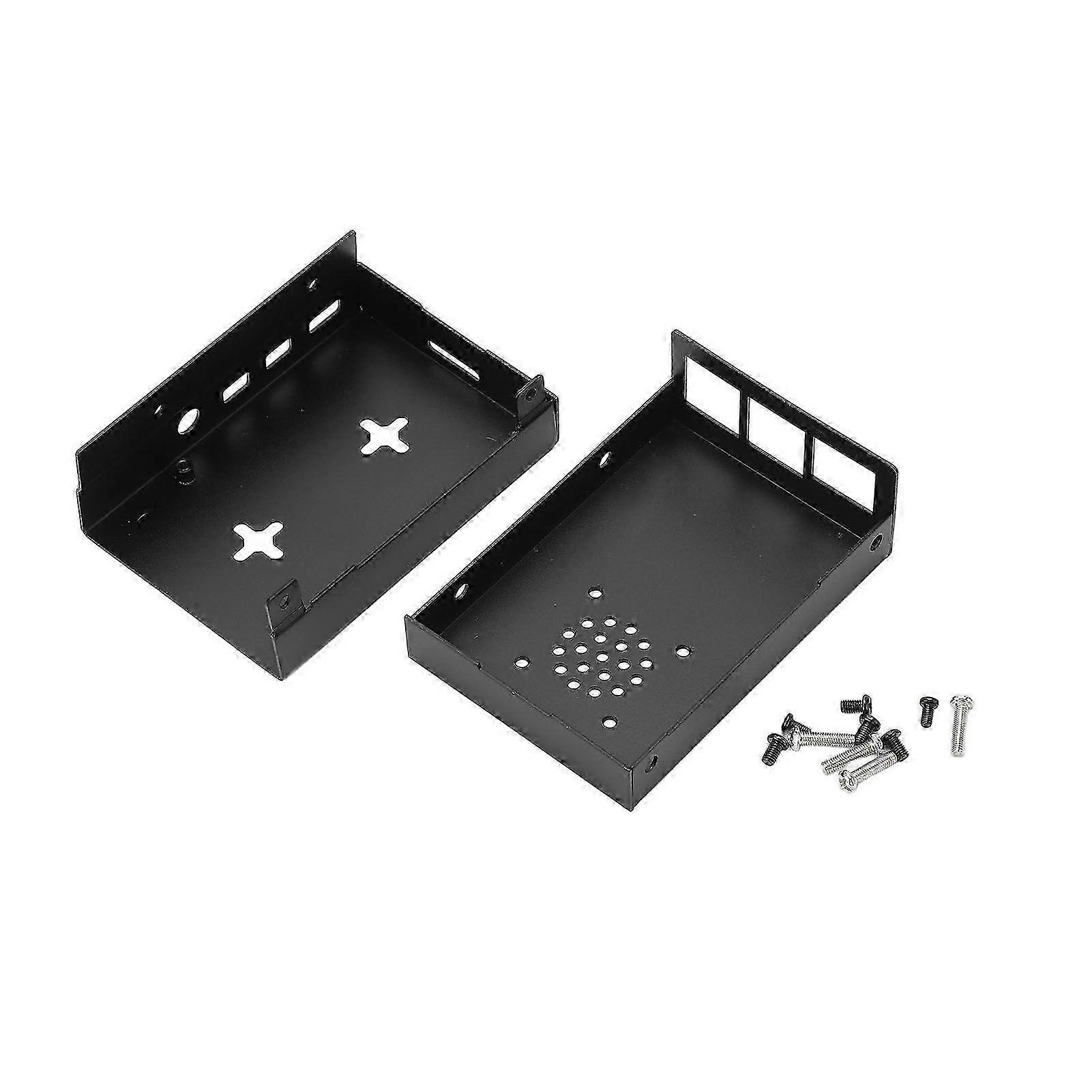 High quality Aluminum Alloy Computer Case Black for Raspberry Pi 4B