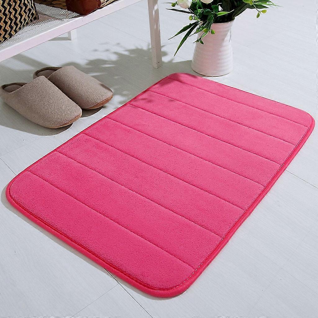 Kdkad Memory Foam Bath Mat Rug, 35.1×23.4 In, Soft, Non-Slip, Super Absorbent, Quick Dry, Machine Washable