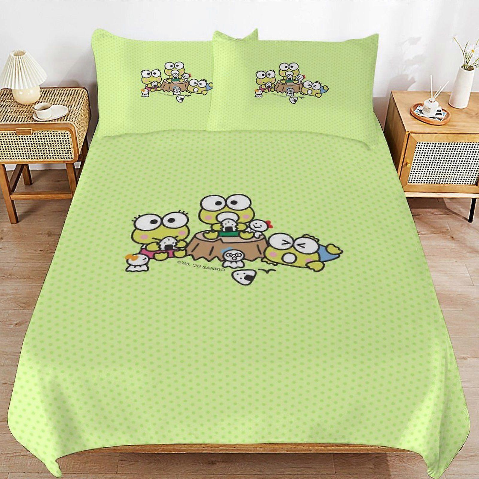 W145 Sanrio Wrinkle Free Sleep Upgrade Soft Zipper Closure Premium Duvet Cover Sets with High Thread Count M145