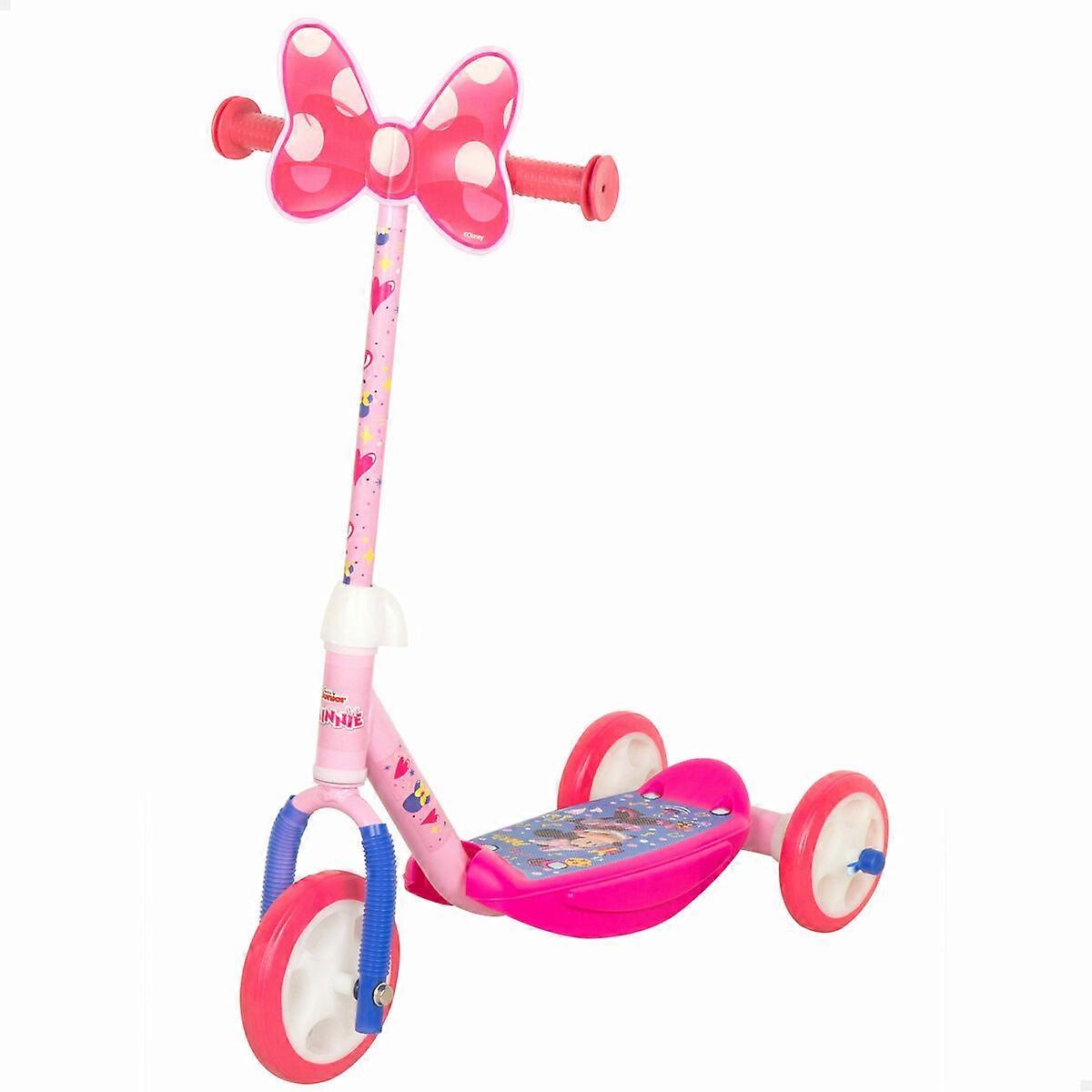 Minnie Mouse Roller Roller, Rubber, Metal, Plastic, Pink