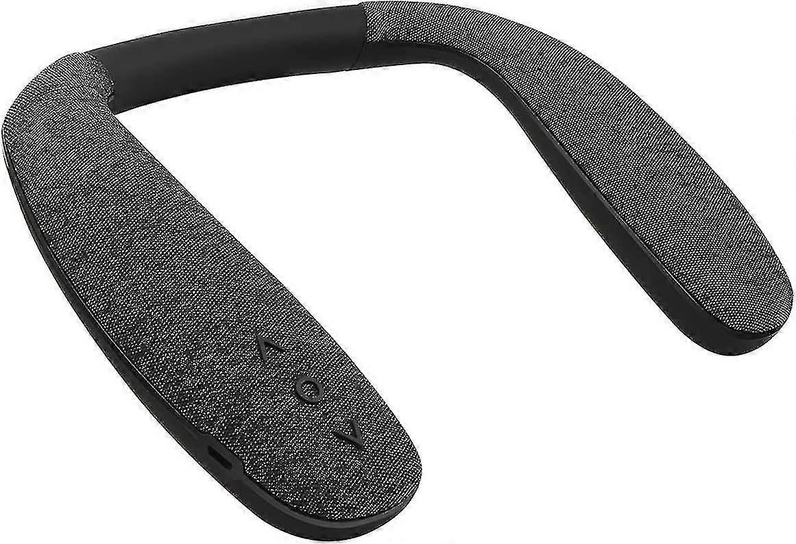 Bluetooth Neck Speaker, Black Complementary Speaker, Audio Portable Wireless Speaker, 10 Hours Playtime (908)