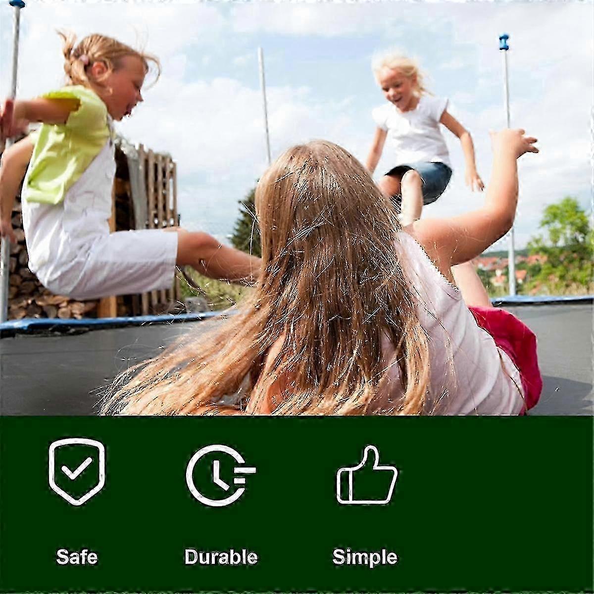 4 Pcs 15ft Trampoline Netting Replacement Cords for Fence Safety Trampoline Nets