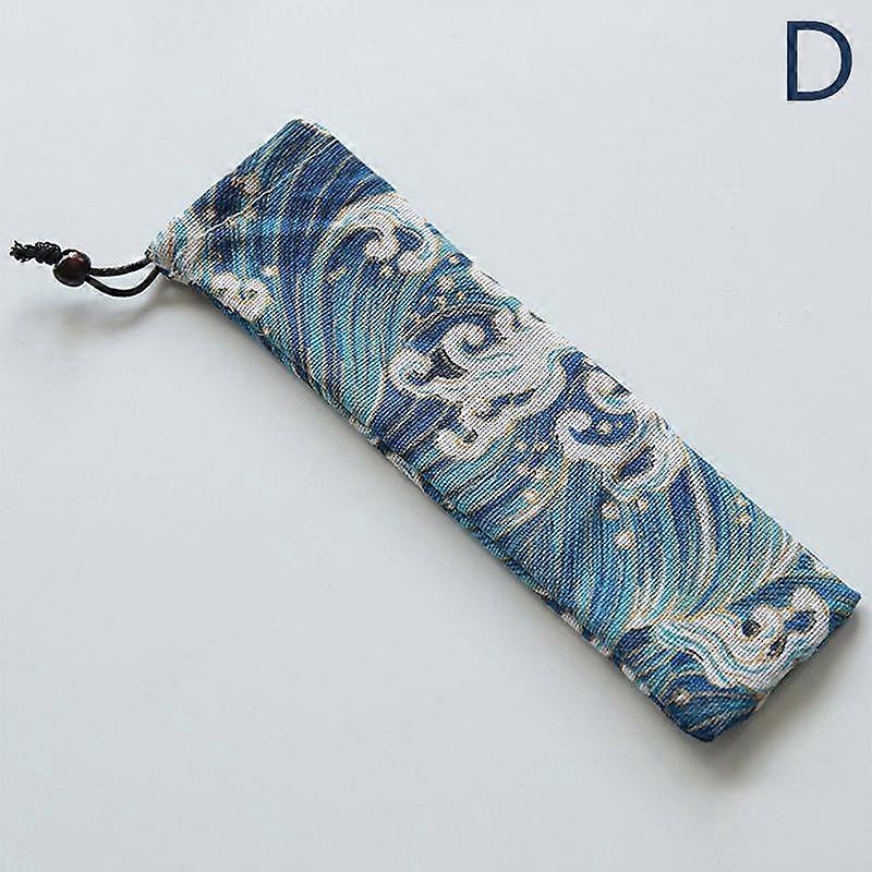 Cutlery Bag Reusable Travel Drawstring Pouch For Kitchen Tableware Fork, Spoon