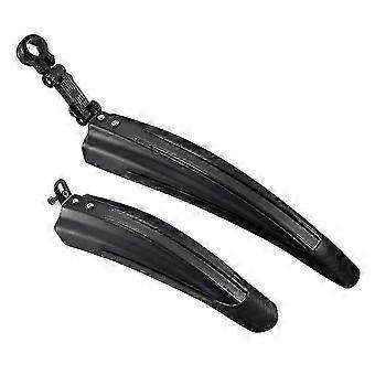 2 pezzi parafanghi spessi per bicicletta parafango per bici da strada di montagna parafango posteriore MTB ali protezione dagli schizzi accessori per mountain bike da "22" 24 "26" Hwy
