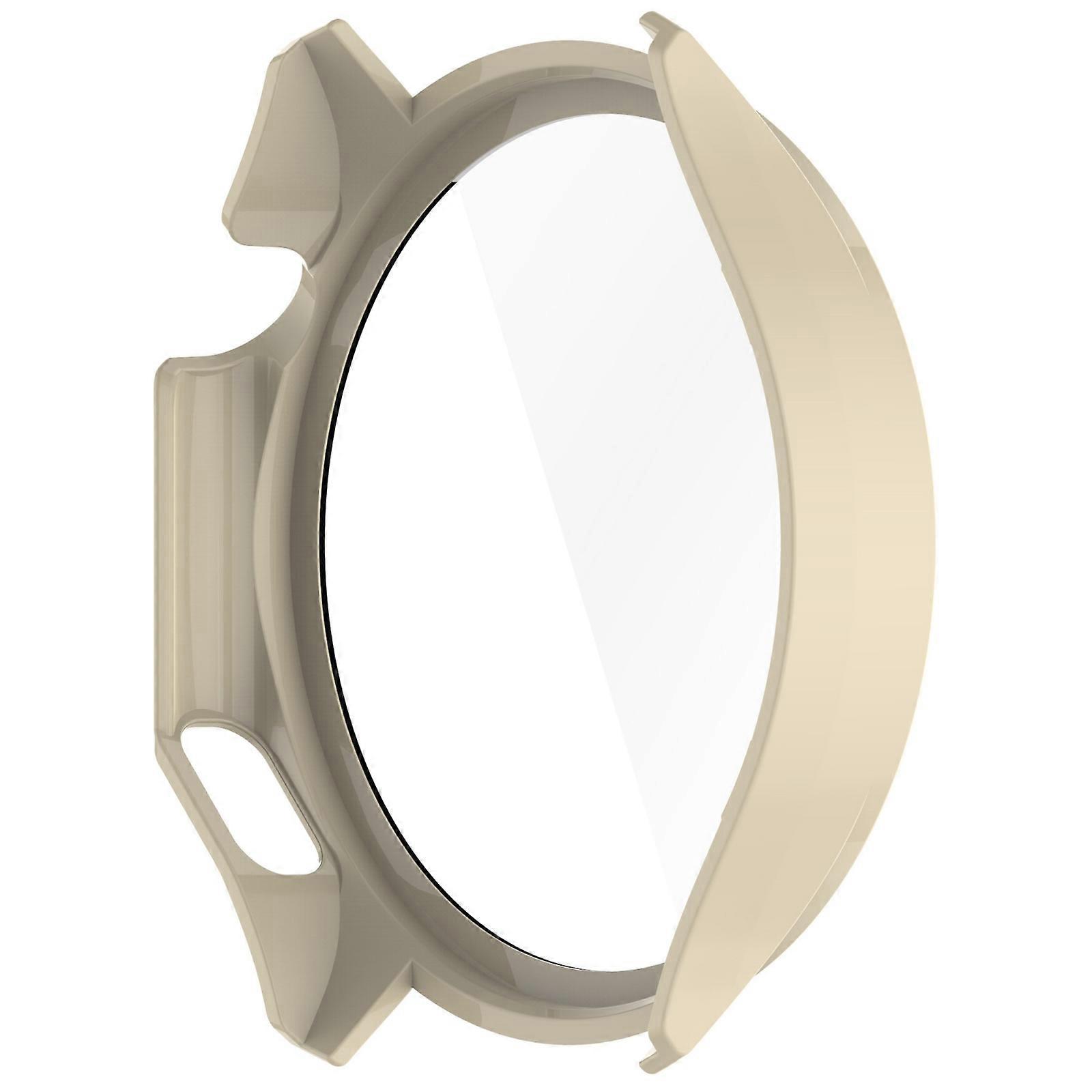 Screen Protector Film Case Shell with Tempered Glass Film for Watch 3 Scratchproof Case Protective Case Cover  White