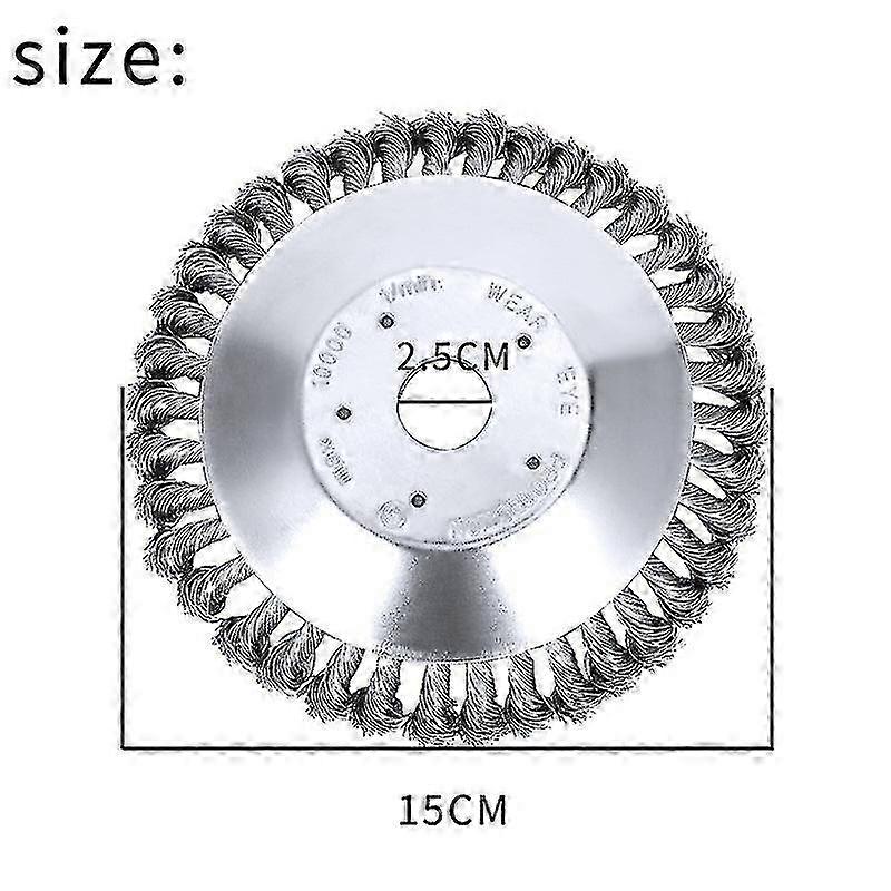 Robust græsklippeplade af ståltråd - ideel til vedligeholdelse af haven