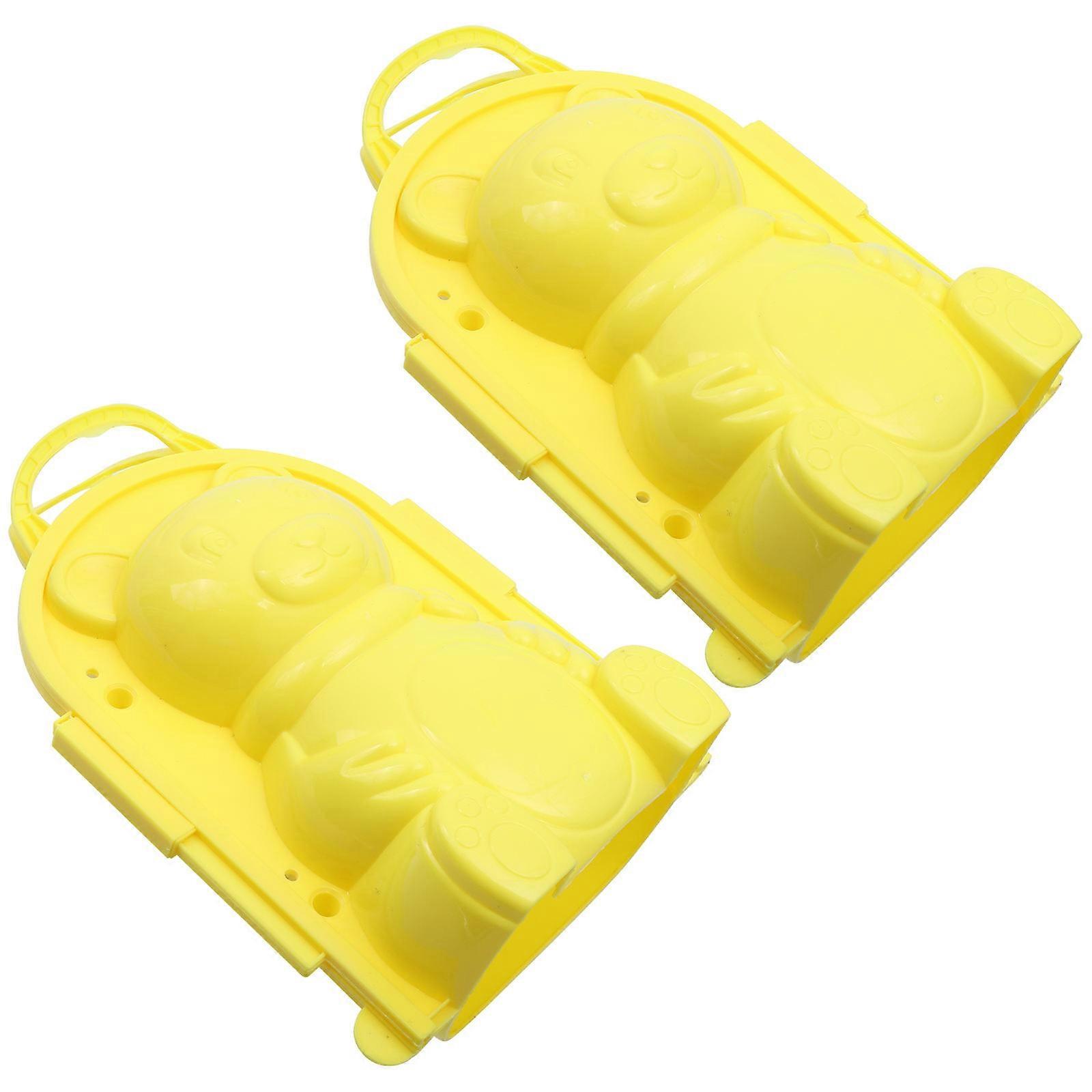 Model Toy Plastic Snowman Clip for 2Pcs