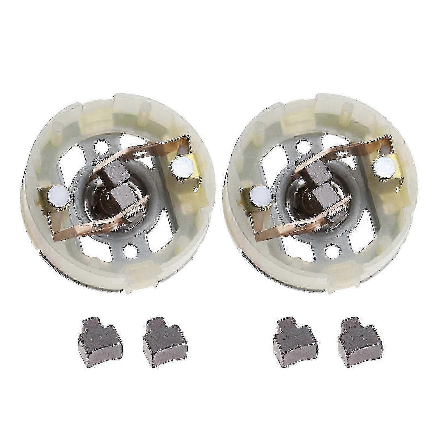 Drill driver carbon brushes - 4pcs with 2 RS550 holders