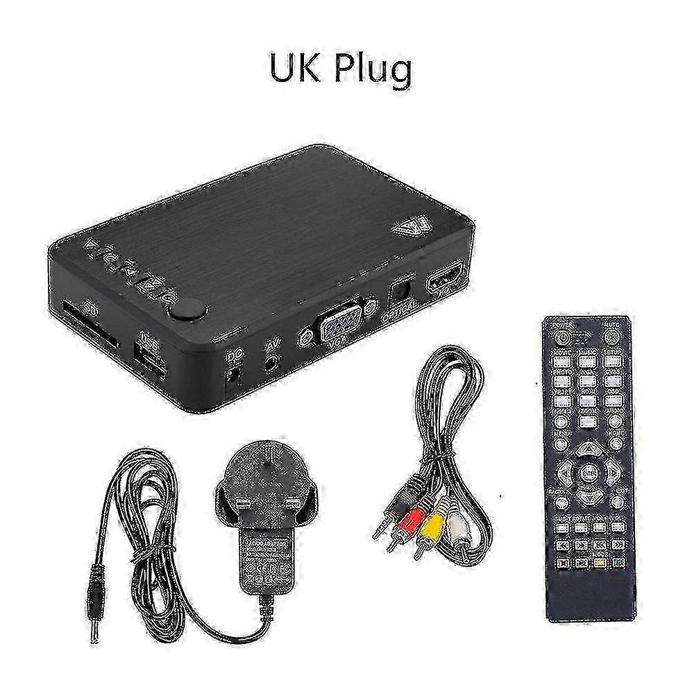 Full Hd Multimedia Player Usb External Hdd Media Player Autoplay -compatible Tv Box Tv Video Av Mkv Avi Tw