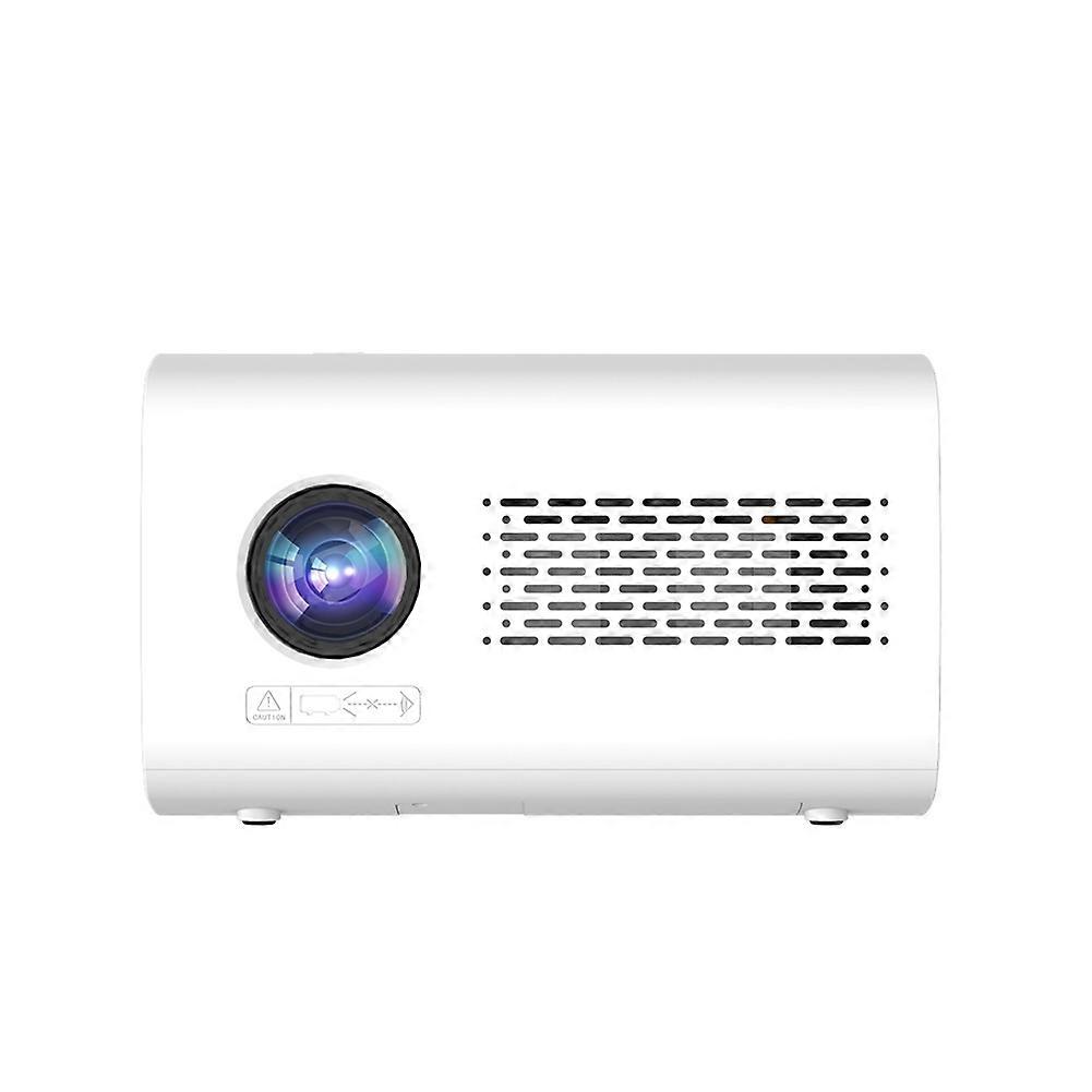 T100 Home Projector Mini Portable Multifunctional WIFI Same Screen Version HD Projector with EU Plug