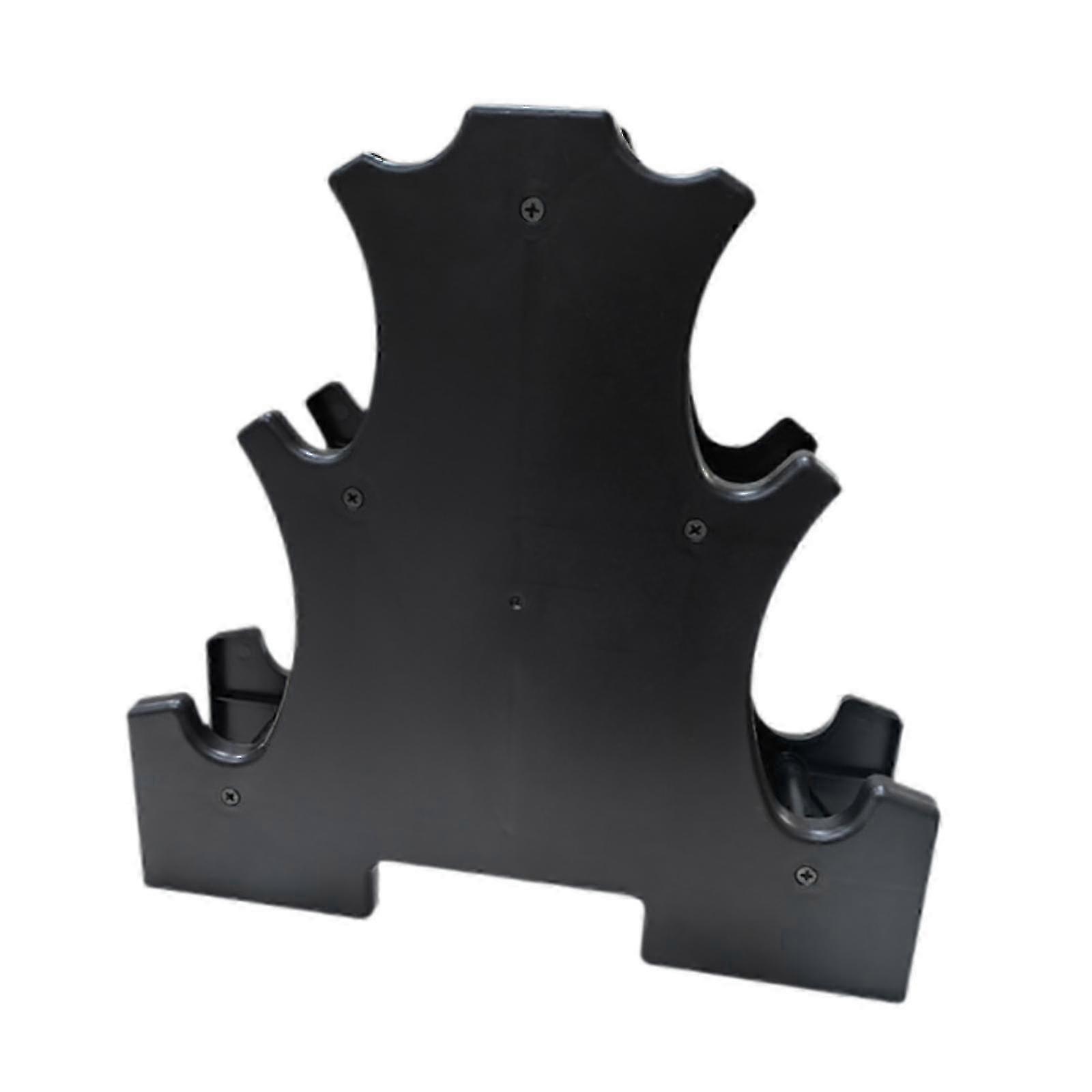 3 Tier Dumbbell Storage Rack Stable Portable Weight Lifting Dumbells Bracket